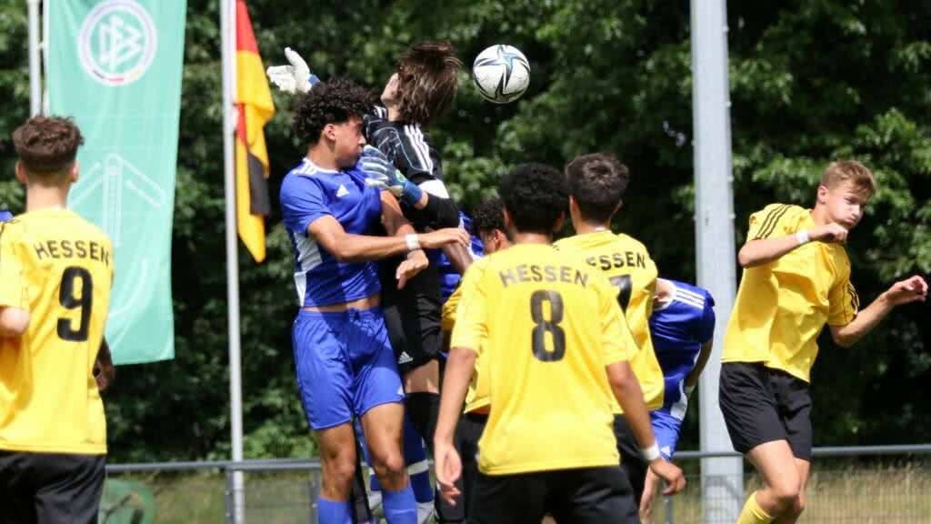 U15-Junioren Länderpokal Tag 2 Torszene
