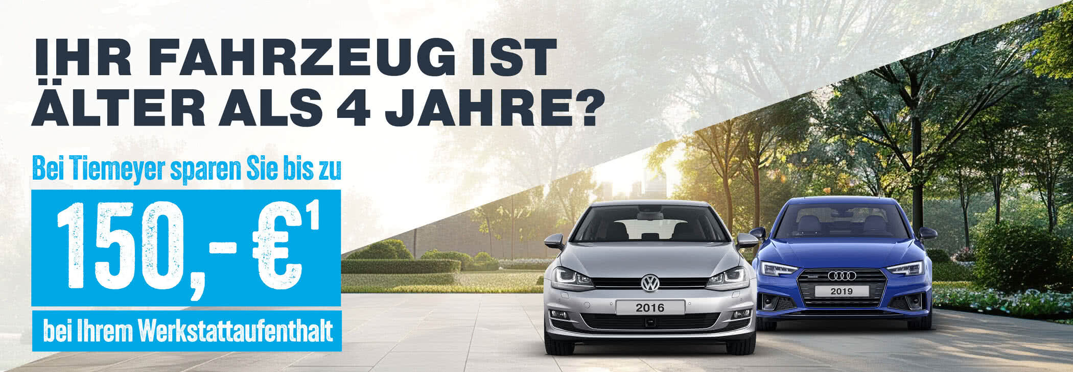 Bis zu 150,- &euro;&sup1; Servicerabatt sichern!