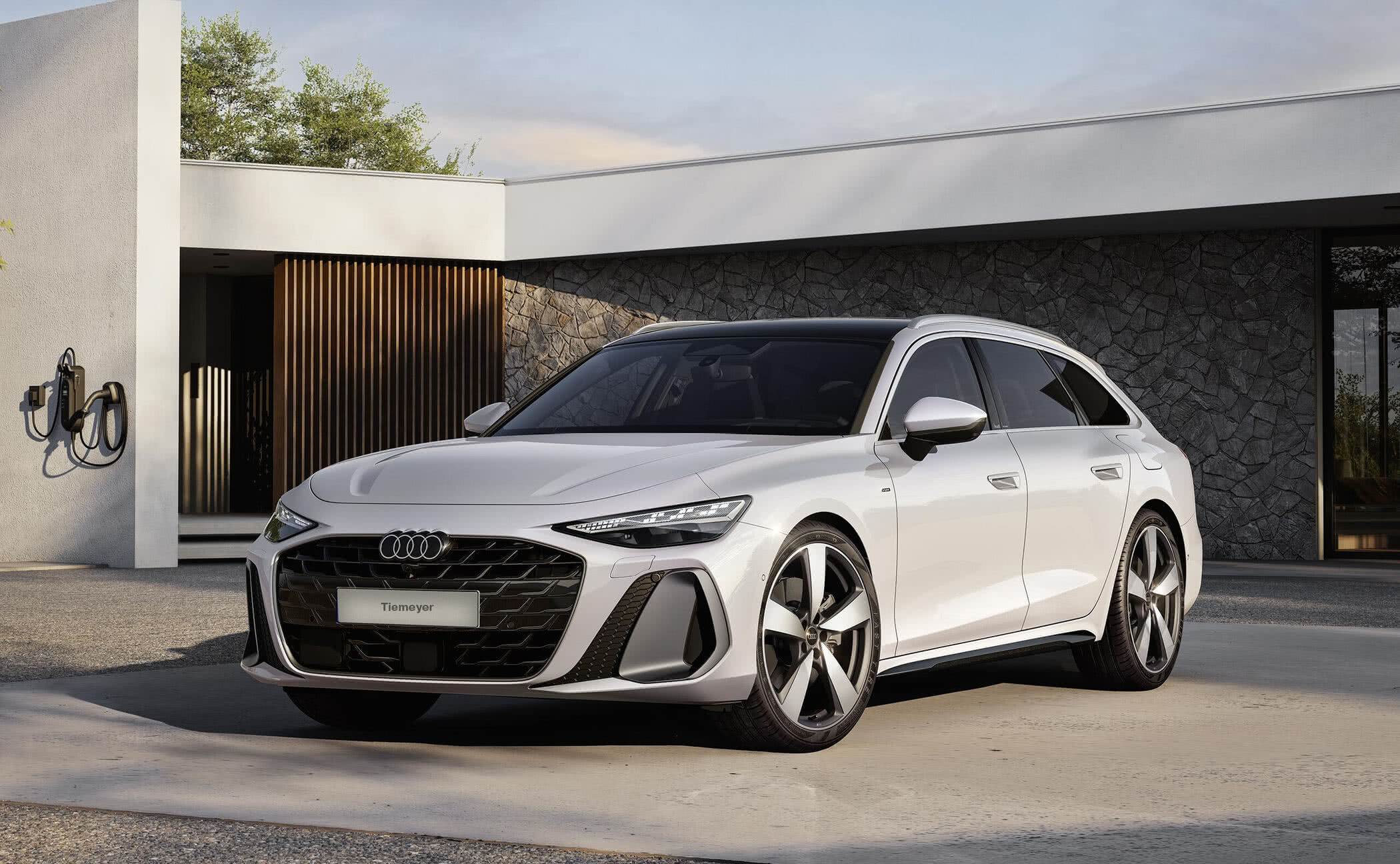 Der Audi A6 Avant e-hybrid