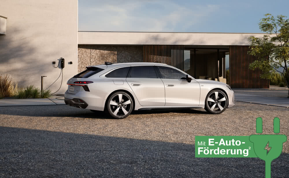 Der Audi A6 Avant e-hybrid
