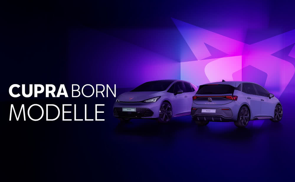 Unsere CUPRA Born Modelle