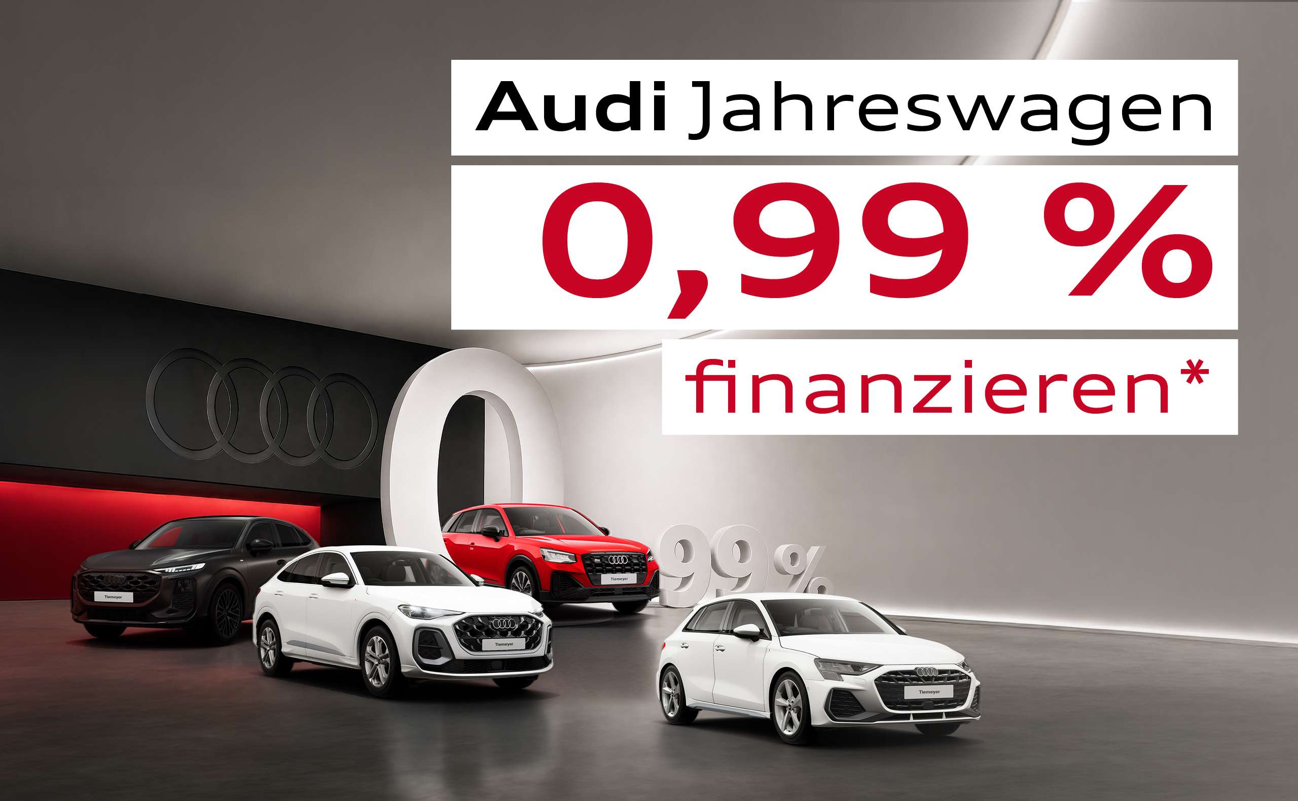 Audi Jahreswagen ab 0,99% finanzieren