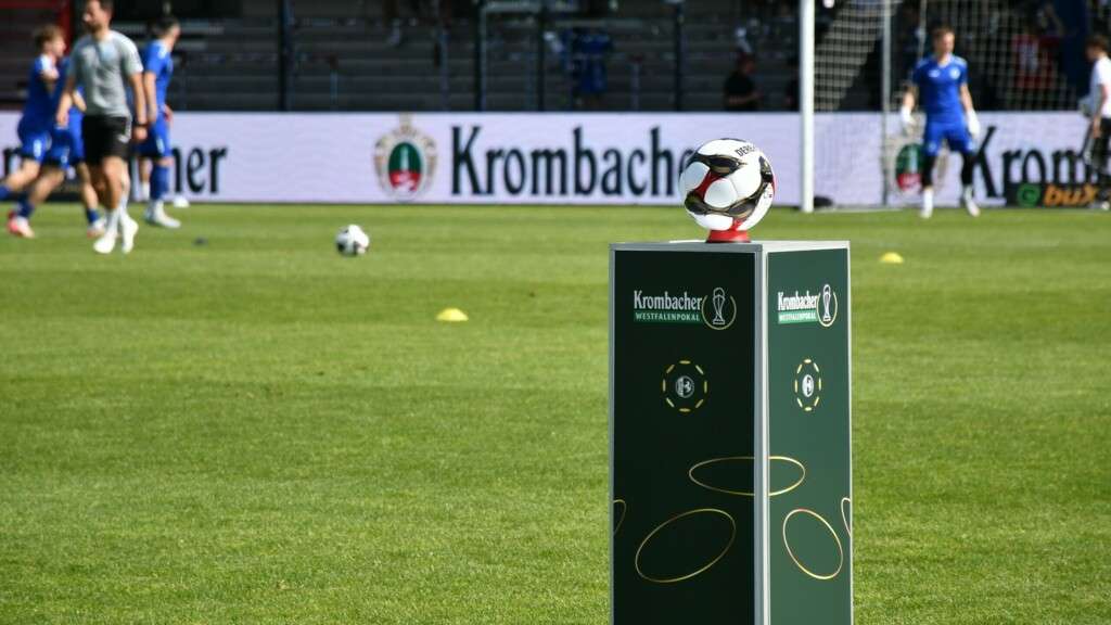 Krombacher Westfalenpokal 2026 Ball Stele
