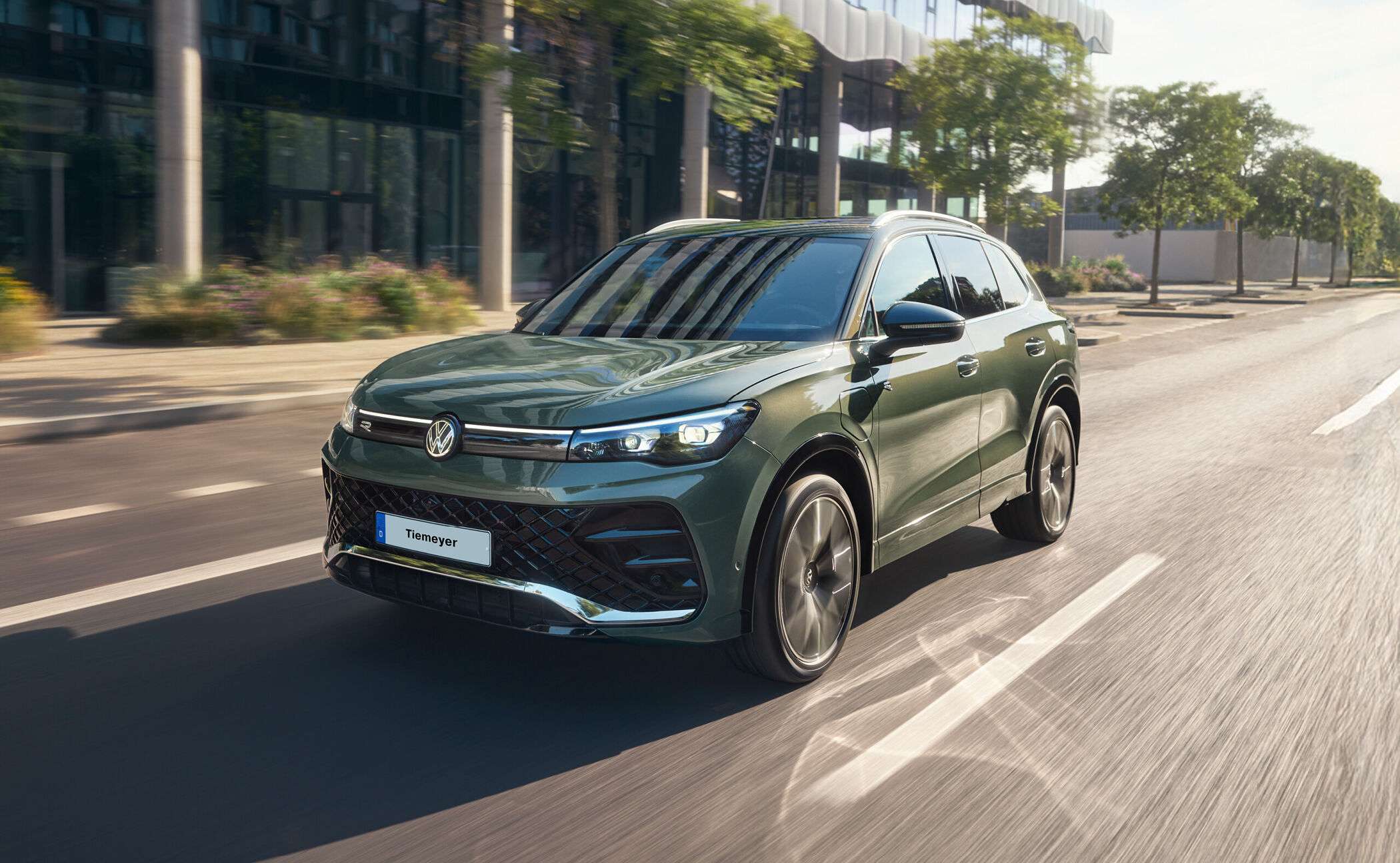 Der Tiguan R-Line eHybrid