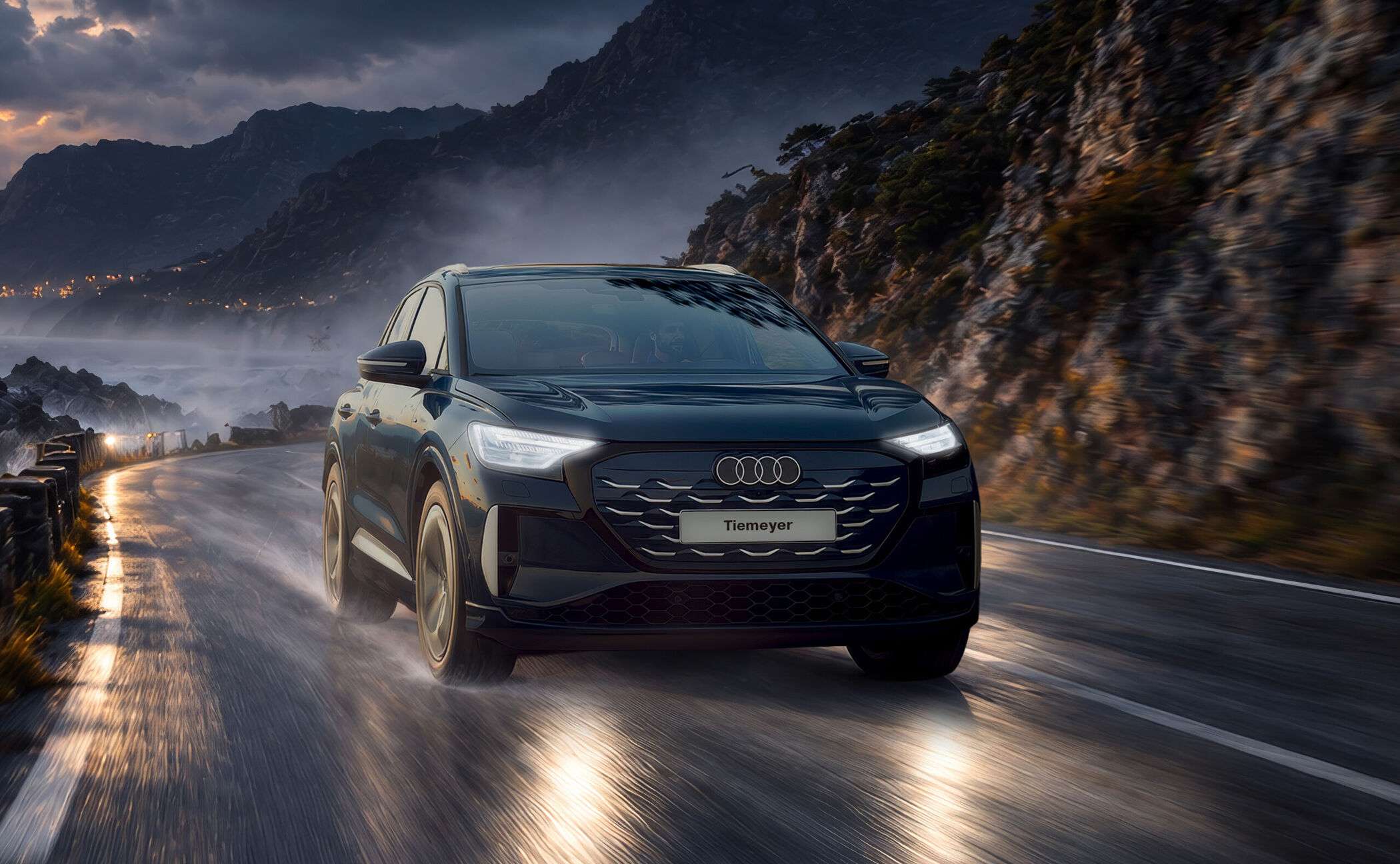 Der Audi Q4 SUV e-tron performance